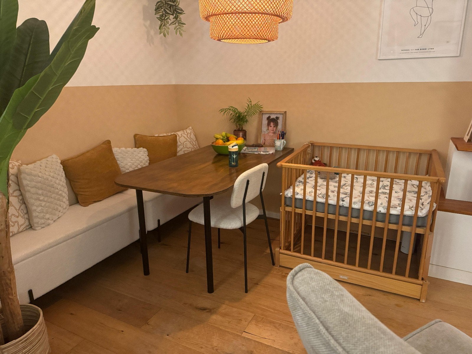 Vintage Retro Babybox 80x100 met Matras en Speelkleden, Ophalen, Gebruikt, Rechthoekig, Boxkleed
