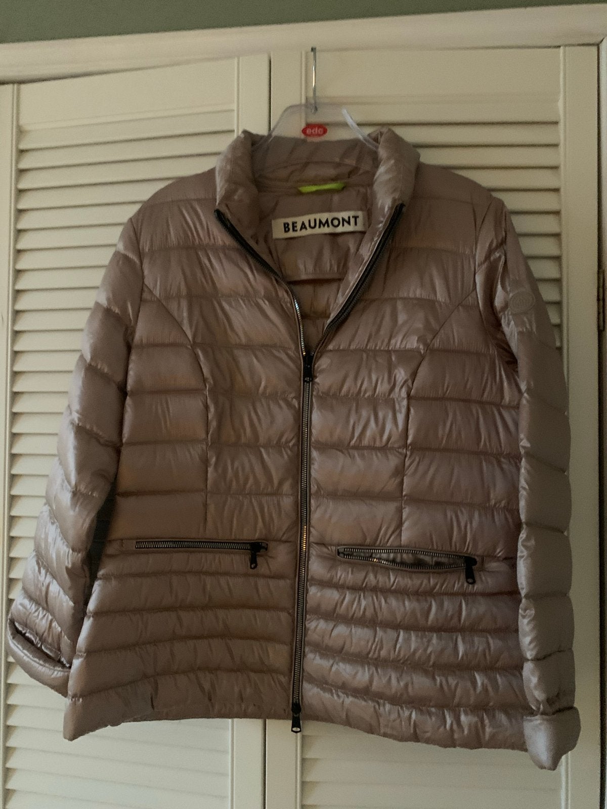 Splinternieuwe Beaumont gewatteerde jas, Kleding | Dames, Ophalen of Verzenden, Nieuw, Maat 42/44 (L), Beige