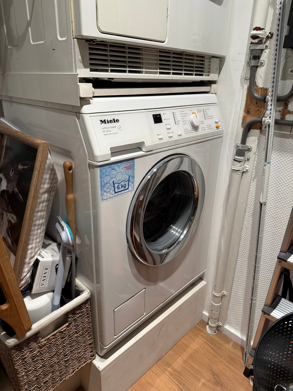 Miele SoftCare System W 3203, Witgoed en Apparatuur, Wasmachines, Ophalen, 1200 tot 1600 toeren, Gebruikt, 4 tot 6 kg