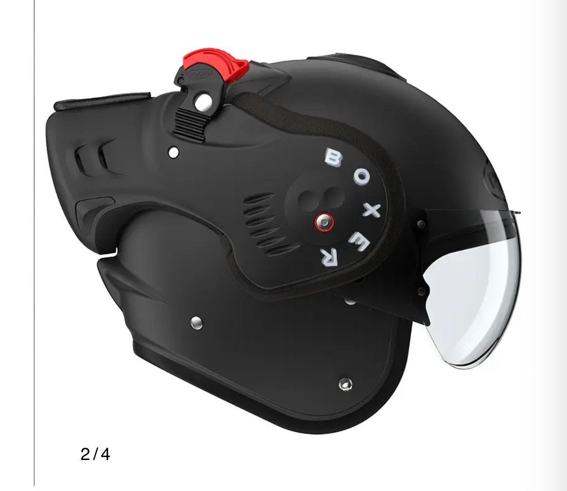 Boxer Helm S Gezocht, Fietsen en Brommers, Brommerhelmen, Ophalen, Nieuw, Small, Roof Boxer