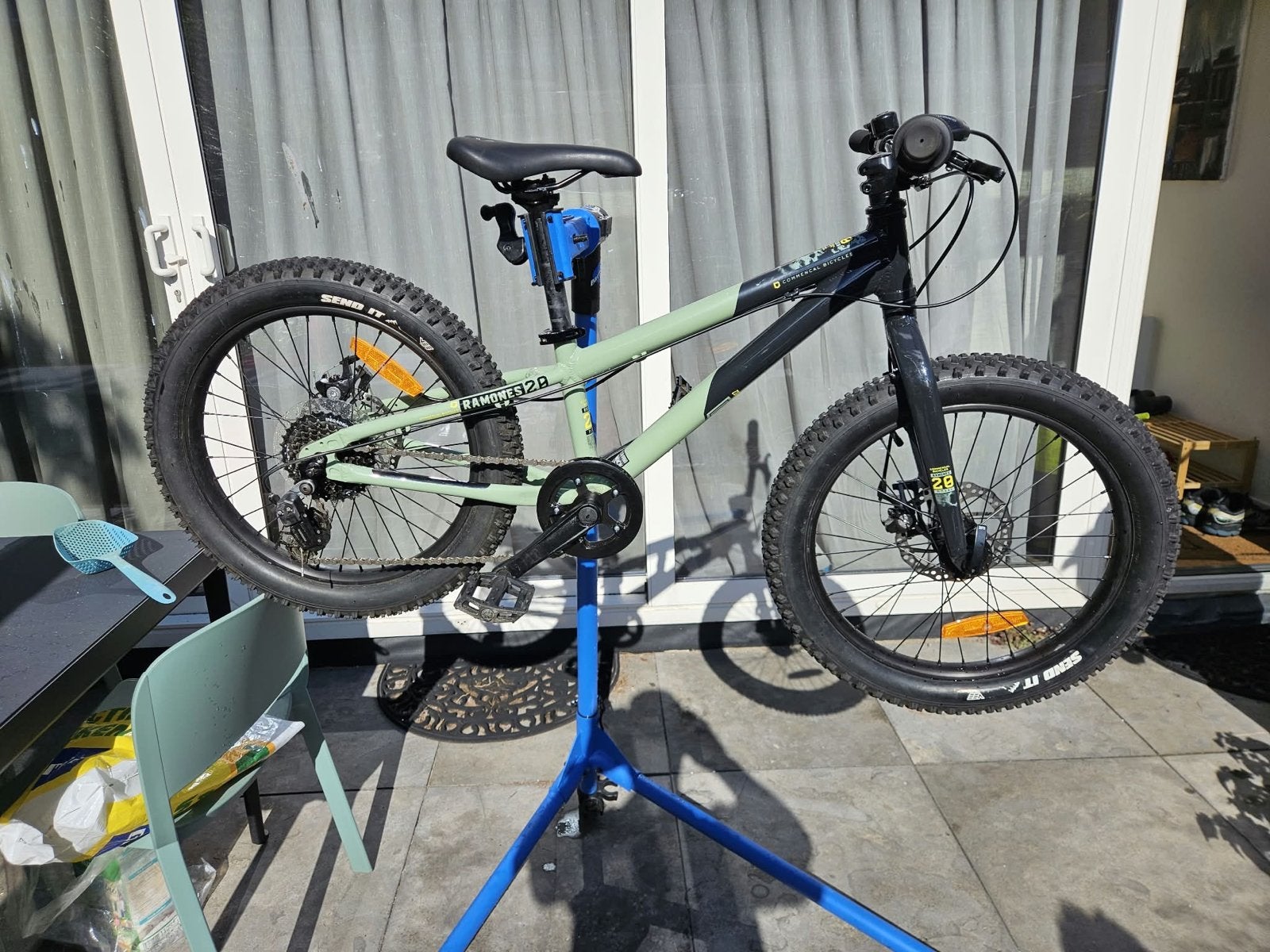 Commencal Ramones 20 inch kinderfiets MTB mountainbike, Ophalen, Staal, 20 tot 24 inch, Zo goed als nieuw