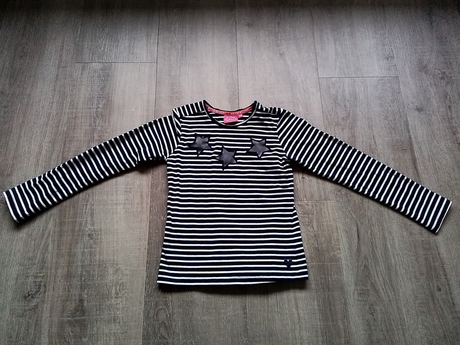 Mooie jubel longsleeve 140, Ophalen of Verzenden, Zo goed als nieuw, Meisje, Shirt of Longsleeve