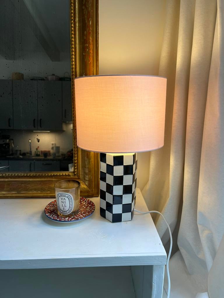 &klevering checked lamp, Ophalen, Zo goed als nieuw, Minder dan 50 cm