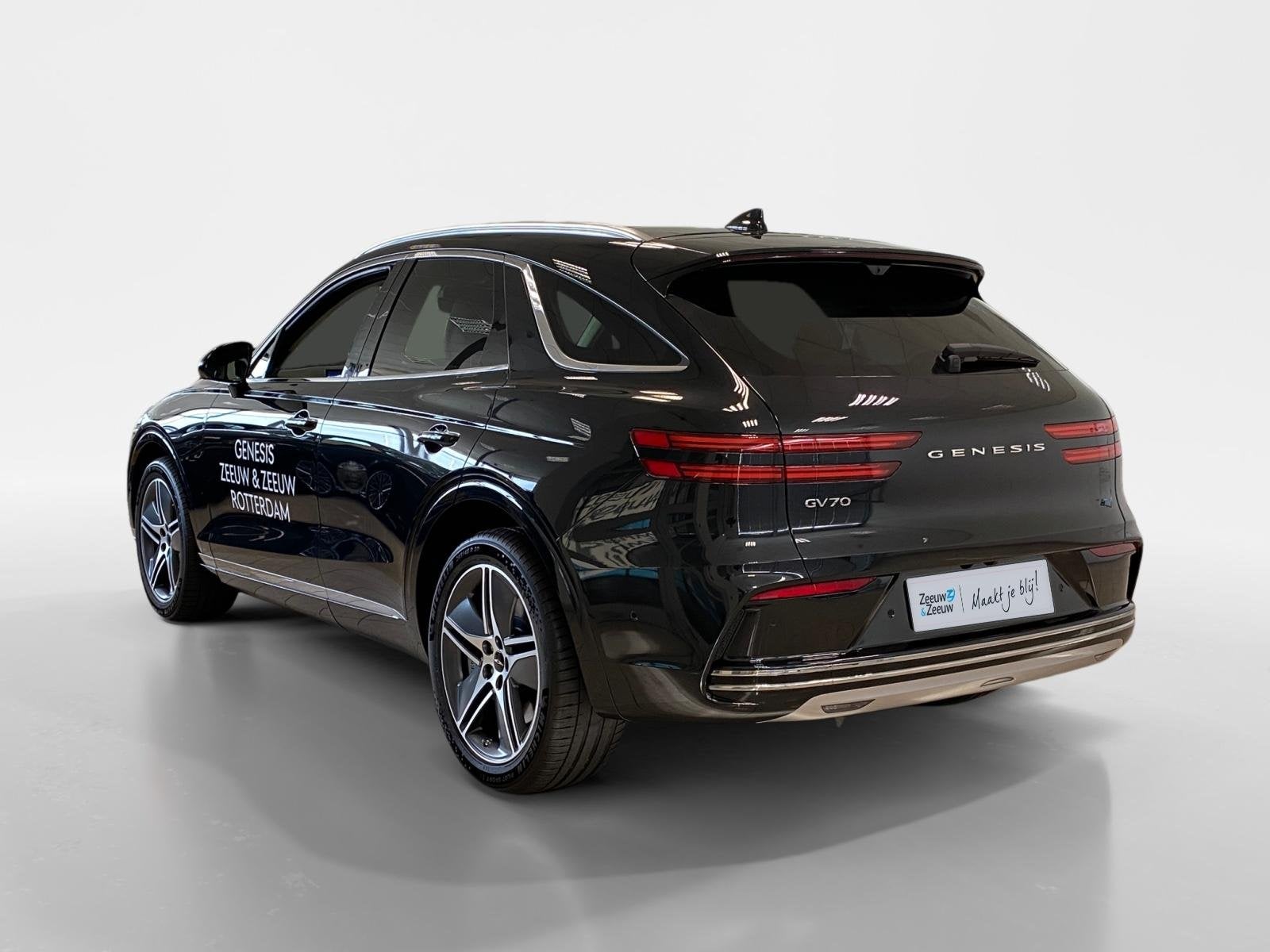 Genesis GV70 84 KWH | LUXURY | PANODAK | B&O | NAPPA LEDER |, Auto's, Genesis, Automaat, 479 km, 1800 kg, Zwart