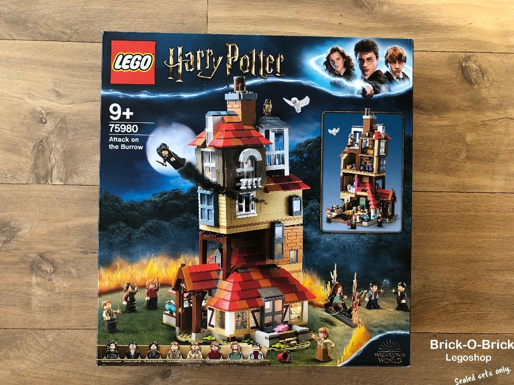 Lego 75980 Harry Potter Attack On The Burrow nieuw in doos!, Kinderen en Baby's, Lego, Ophalen of Verzenden, Complete set, Ongeopend/sealed