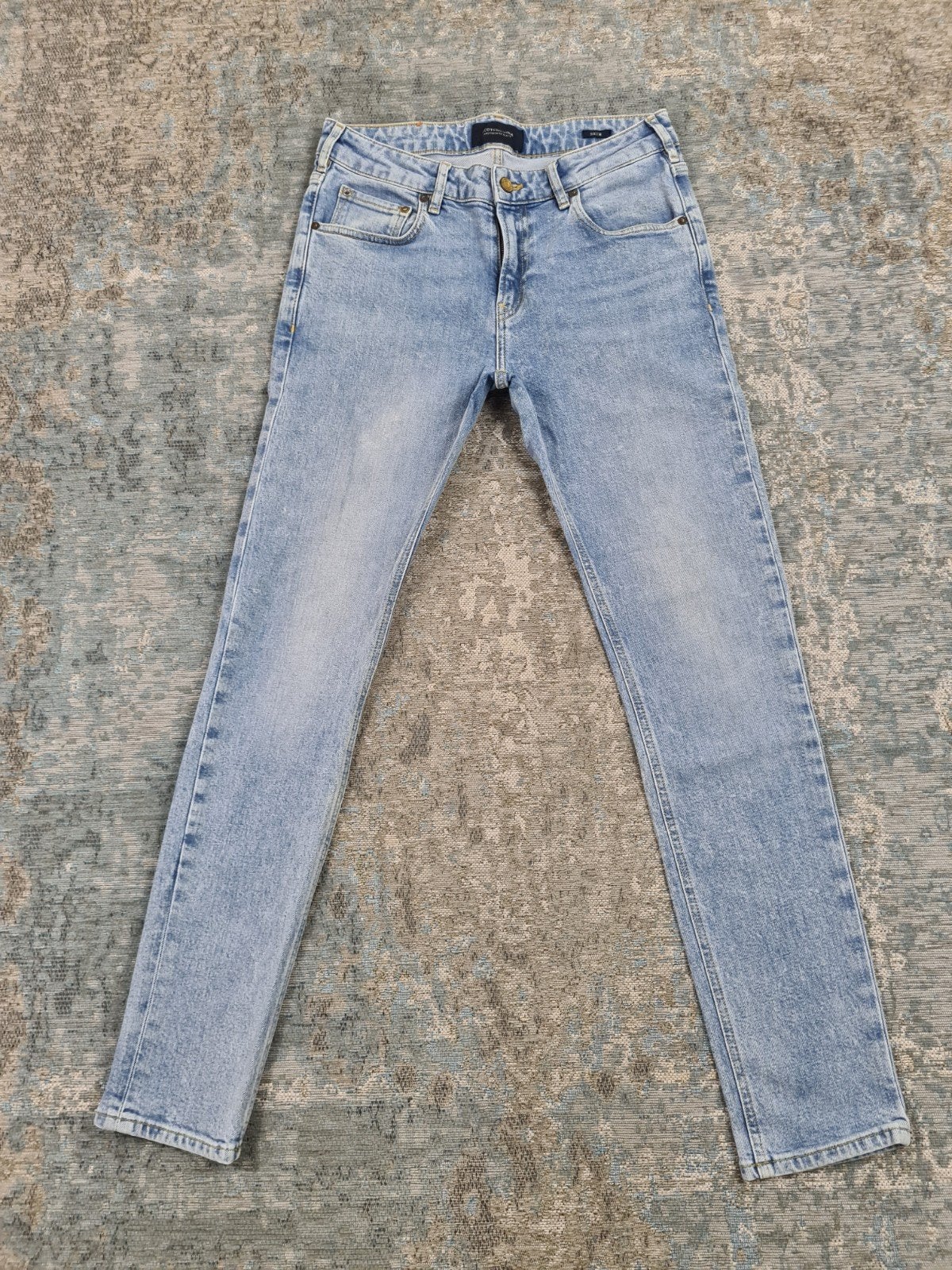 Scotch and Soda SKIM W30 L32 SKINNY STRETCH Bronno3032 Blauw, https://scotch-soda.eu/pages/contact, W32 (confectie 46) of kleiner