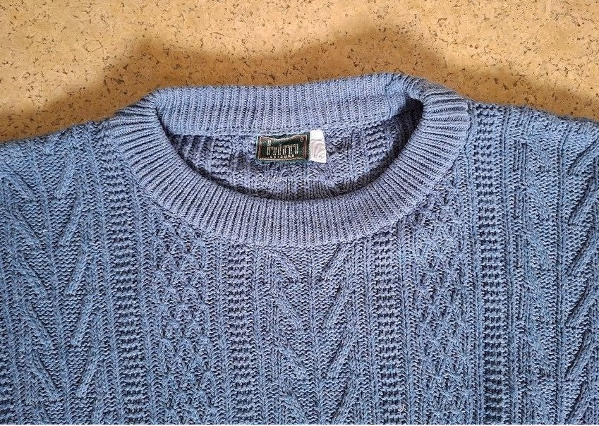 trui, Ophalen of Verzenden, Gedragen, Maat 52/54 (L), Blauw