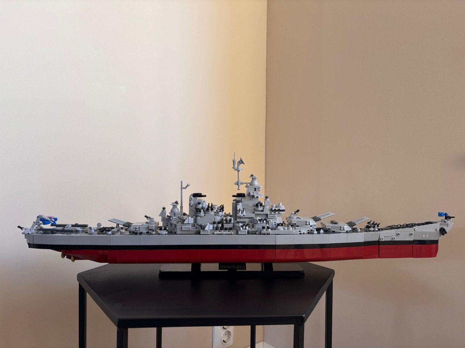 Missouri Slagschip Bouwset Nieuw, Ophalen of Verzenden, Zo goed als nieuw, 1:200 of kleiner, Overige merken