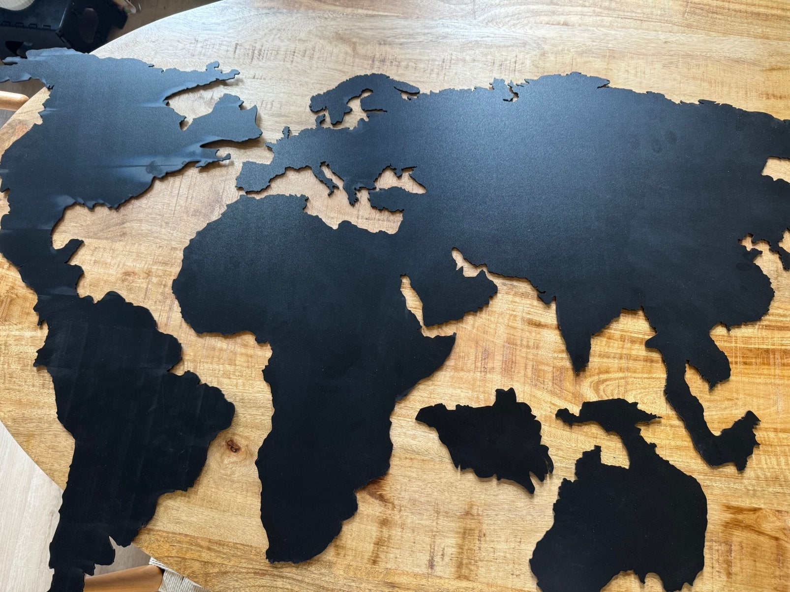 Nieuwe Wereldkaart wanddecoratie, Ophalen, Nieuw