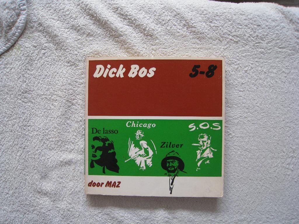 Dick Bos 5 -8, Boeken, Stripboeken, Gelezen, Eén stripboek, Ophalen of Verzenden