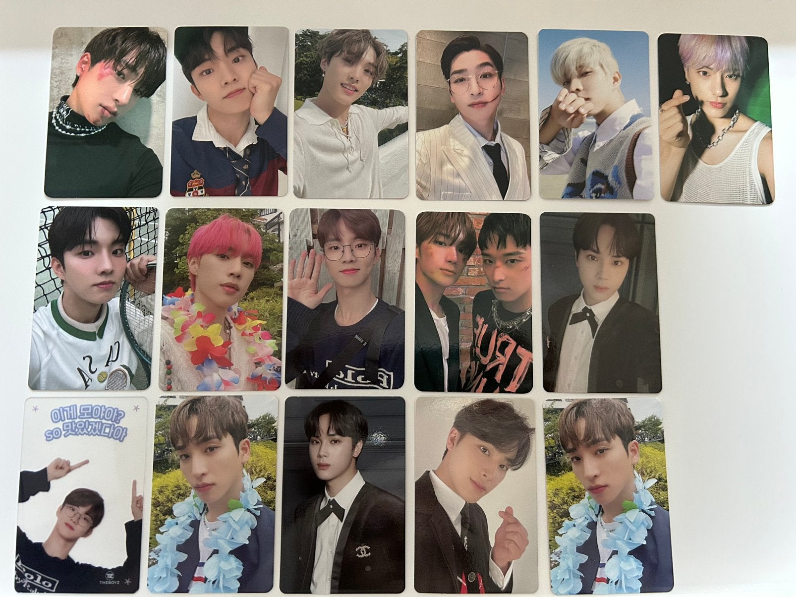 kpop the boyz photocards, Ophalen of Verzenden, Zo goed als nieuw, Foto of Kaart