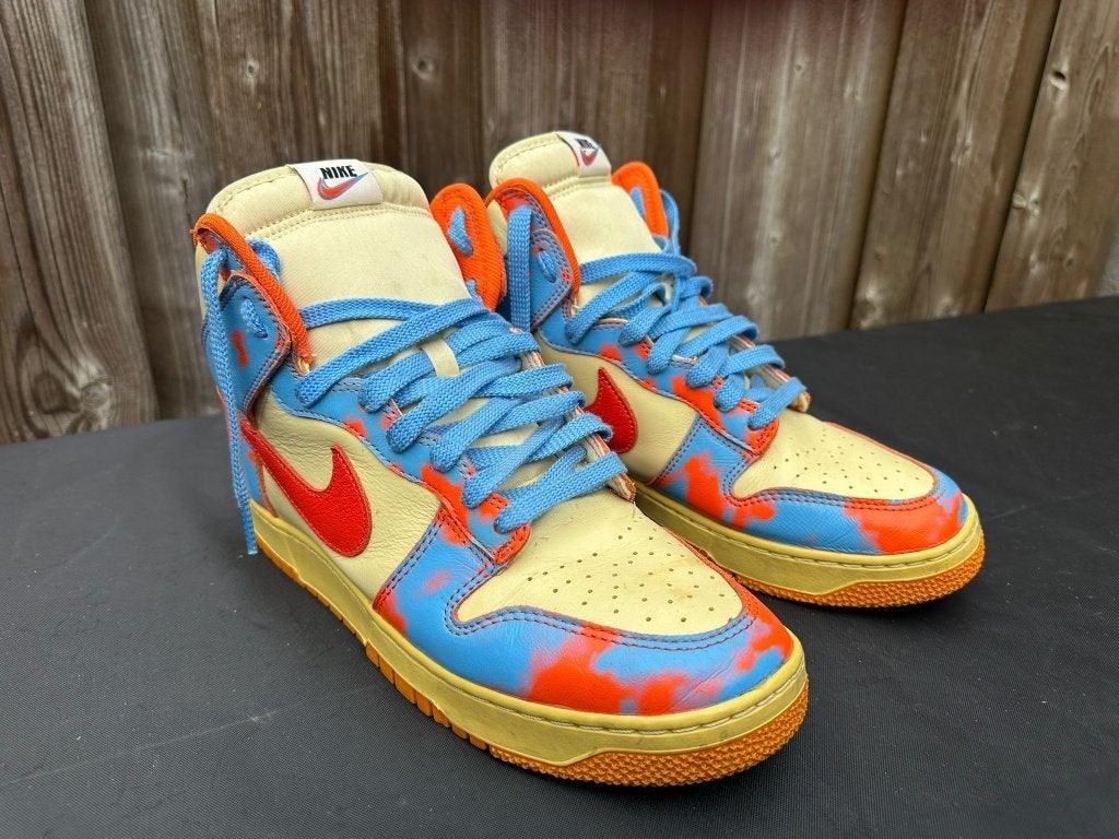 NIKE DUNK HIGH 1985 ACID WASH ORANGE, Overige kleuren, Nike, Ophalen of Verzenden, Sneakers of Gympen