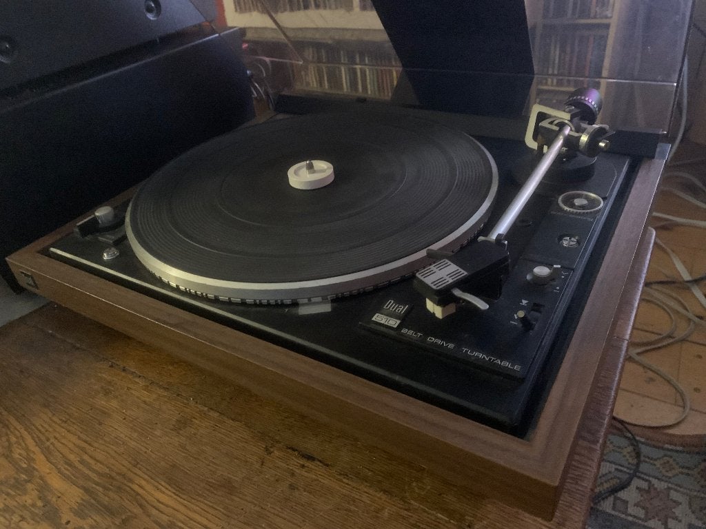 Dual CS510, zeldzaam, met nieuwe naald en snaar, Audio, Tv en Foto, Platenspelers, Ophalen, Gebruikt, Pitch-regelaar, Platenspeler