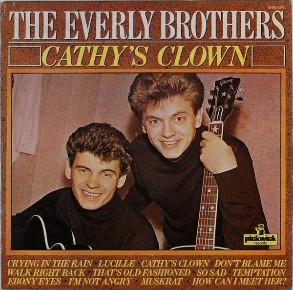 The Everly Brothers – Cathy's Clown, Ophalen of Verzenden, Gebruikt, 12 inch, Poprock