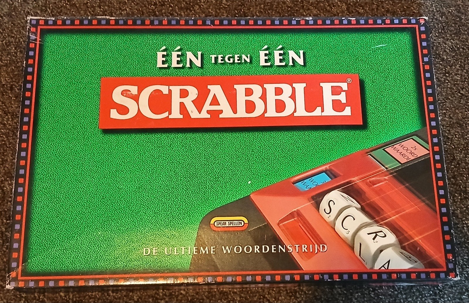 Scrabble Eén Tegen Eén, Een of twee spelers, Ophalen of Verzenden, Gebruikt, Reisspel