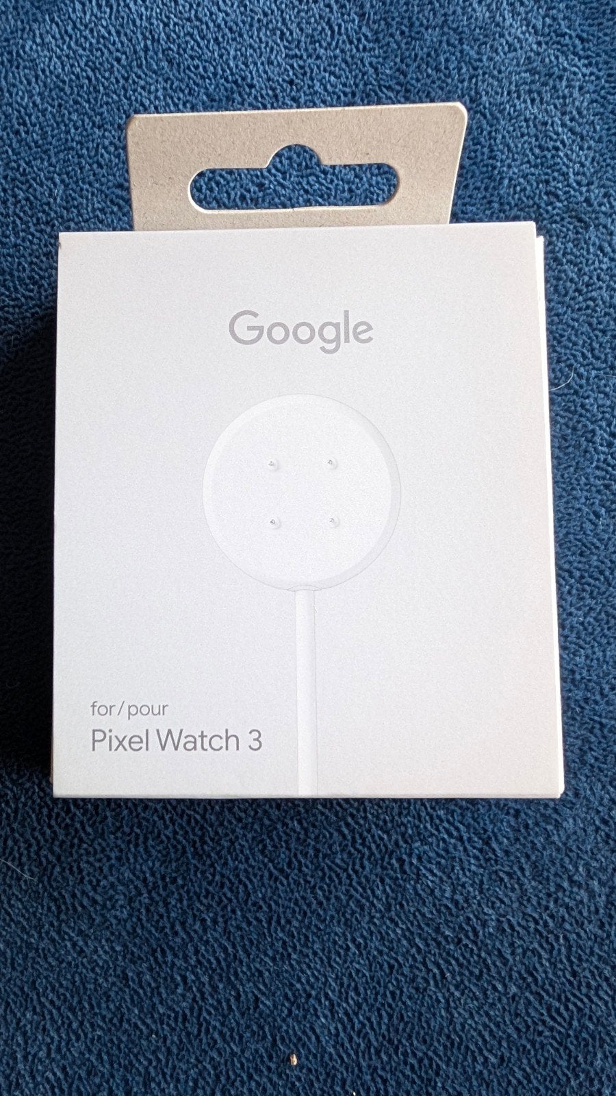 Google Pixel Watch 3 USB-C Snellader - Nieuw in verpakking, Ophalen of Verzenden, Nieuw, Zwart, Android