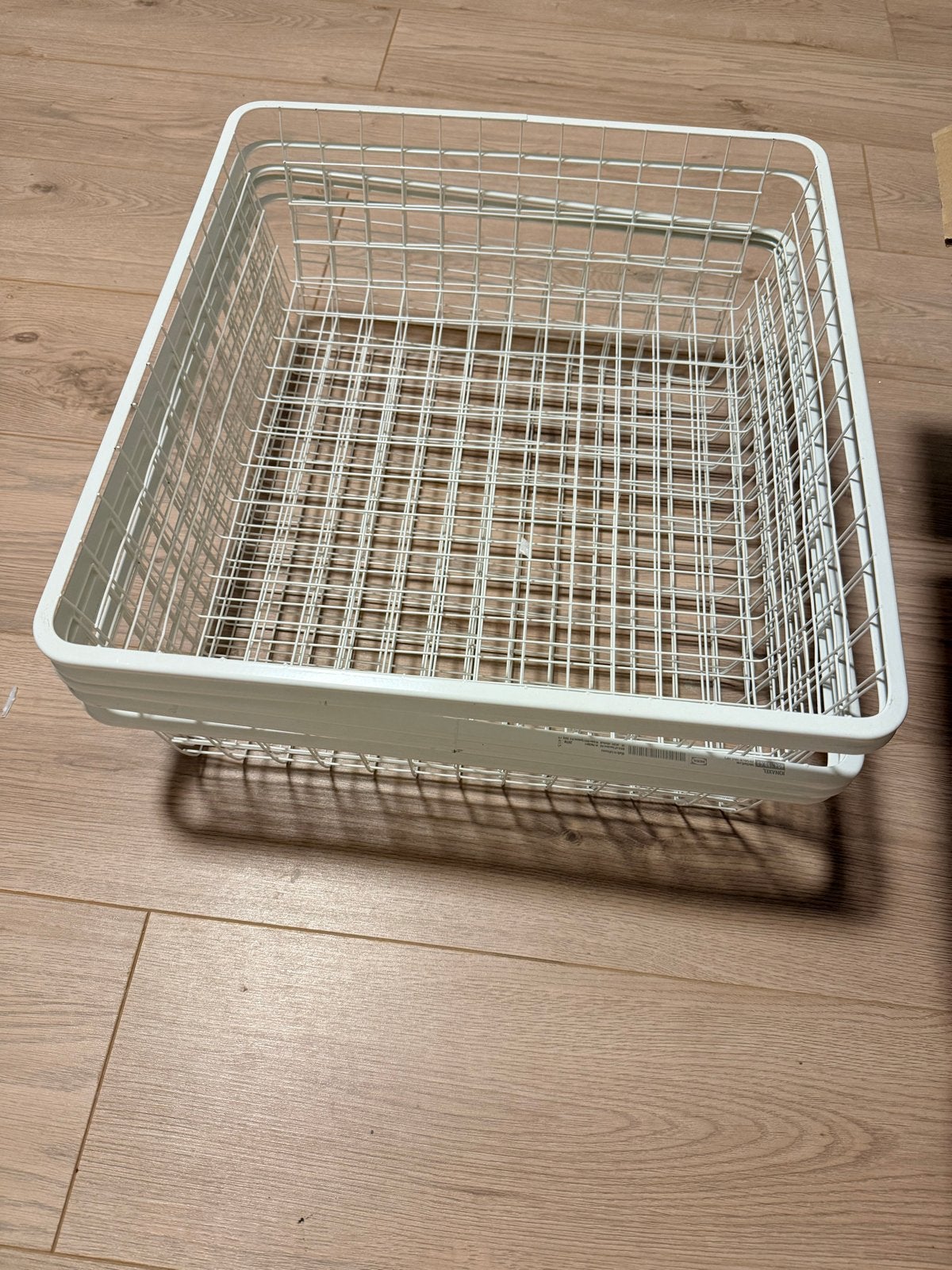 IKEA Jonaxel draadmand - Wit 5 stuks, Ophalen, Zo goed als nieuw