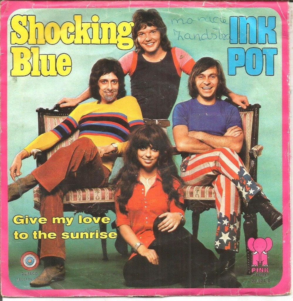 Shocking Blue ‎: Inkpot (1972), Gebruikt, Fotohoes, 7 inch, Ophalen of Verzenden