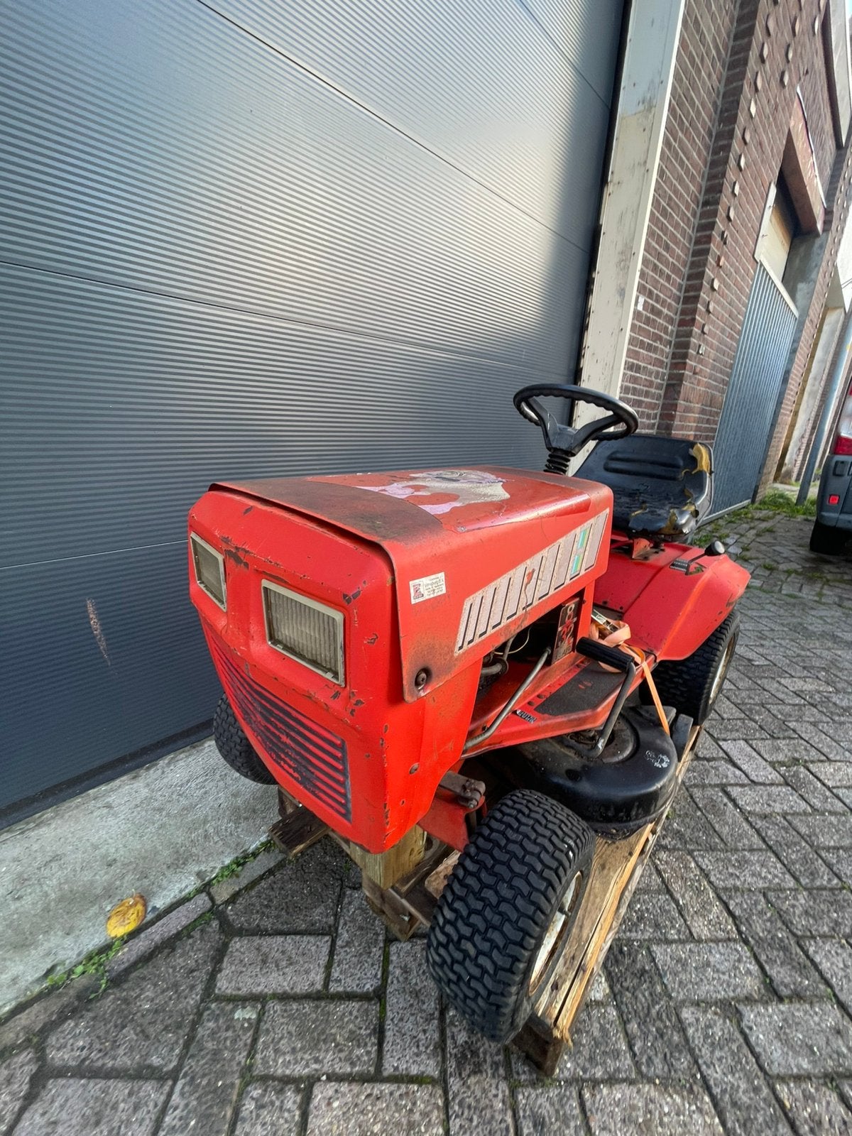 Torro zitmaaier opknapper, Ophalen, Gebruikt