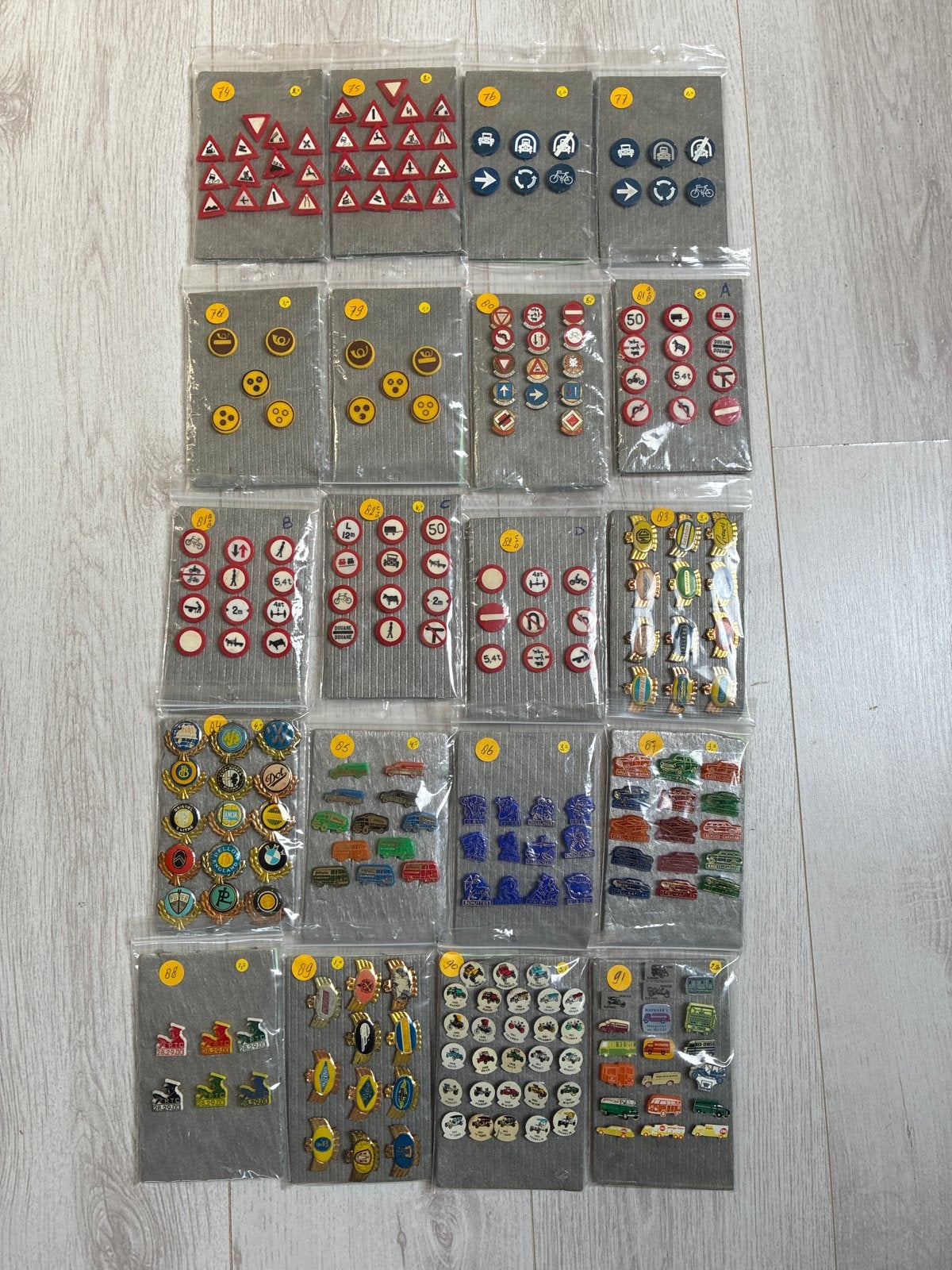 Speldjes per kavel - Goed en goedkoop!, Ophalen of Verzenden, Gebruikt, Transport, Speldje of Pin