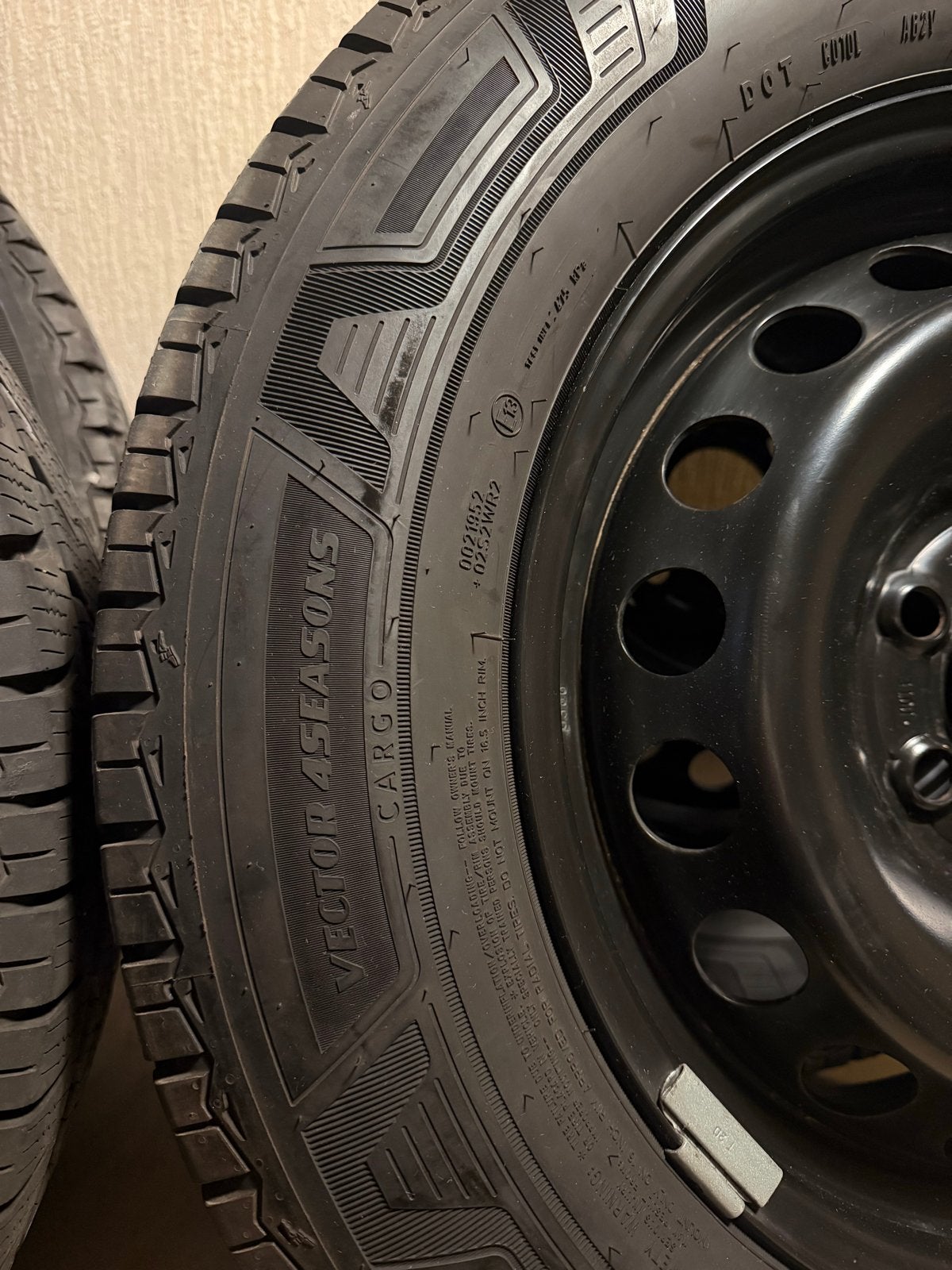 Goodyear Vector 4Seasons Cargo banden en velgen, 16 inch, Banden en Velgen, All Season, Bestelwagen