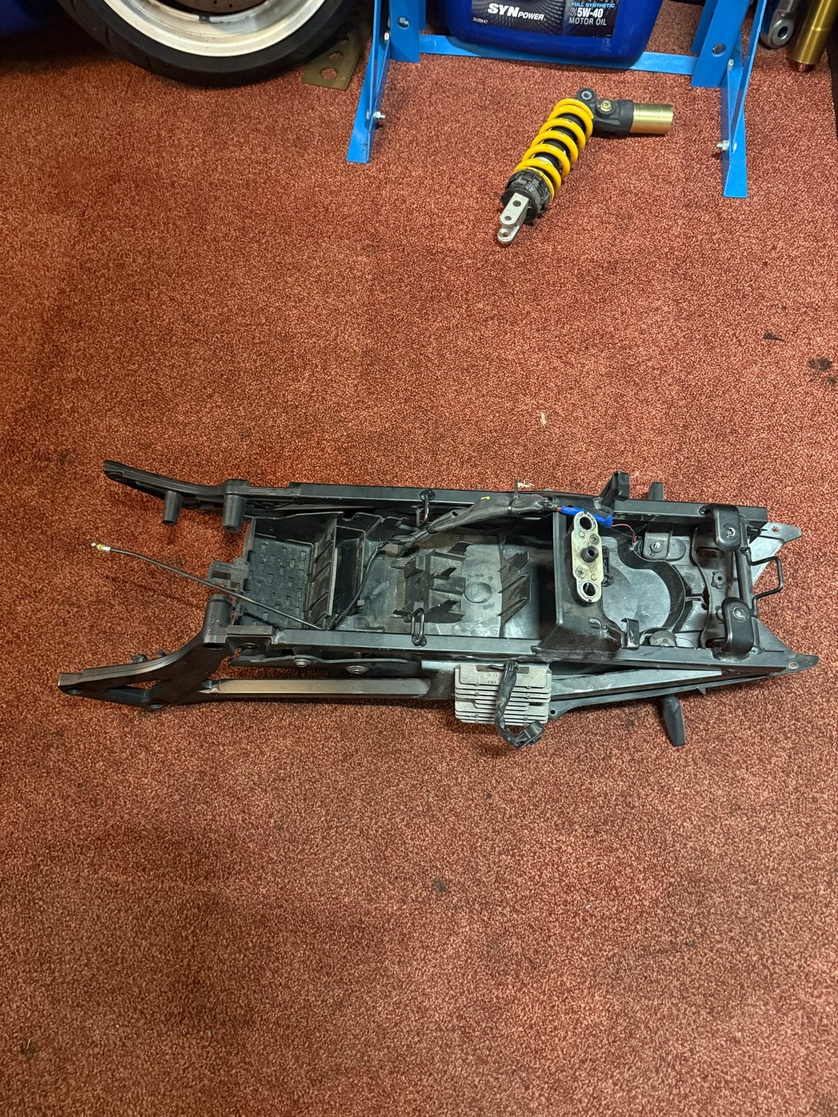 Suzuki Gsxr 1000 k3 k4 subframe achter, Ophalen of Verzenden, Gebruikt