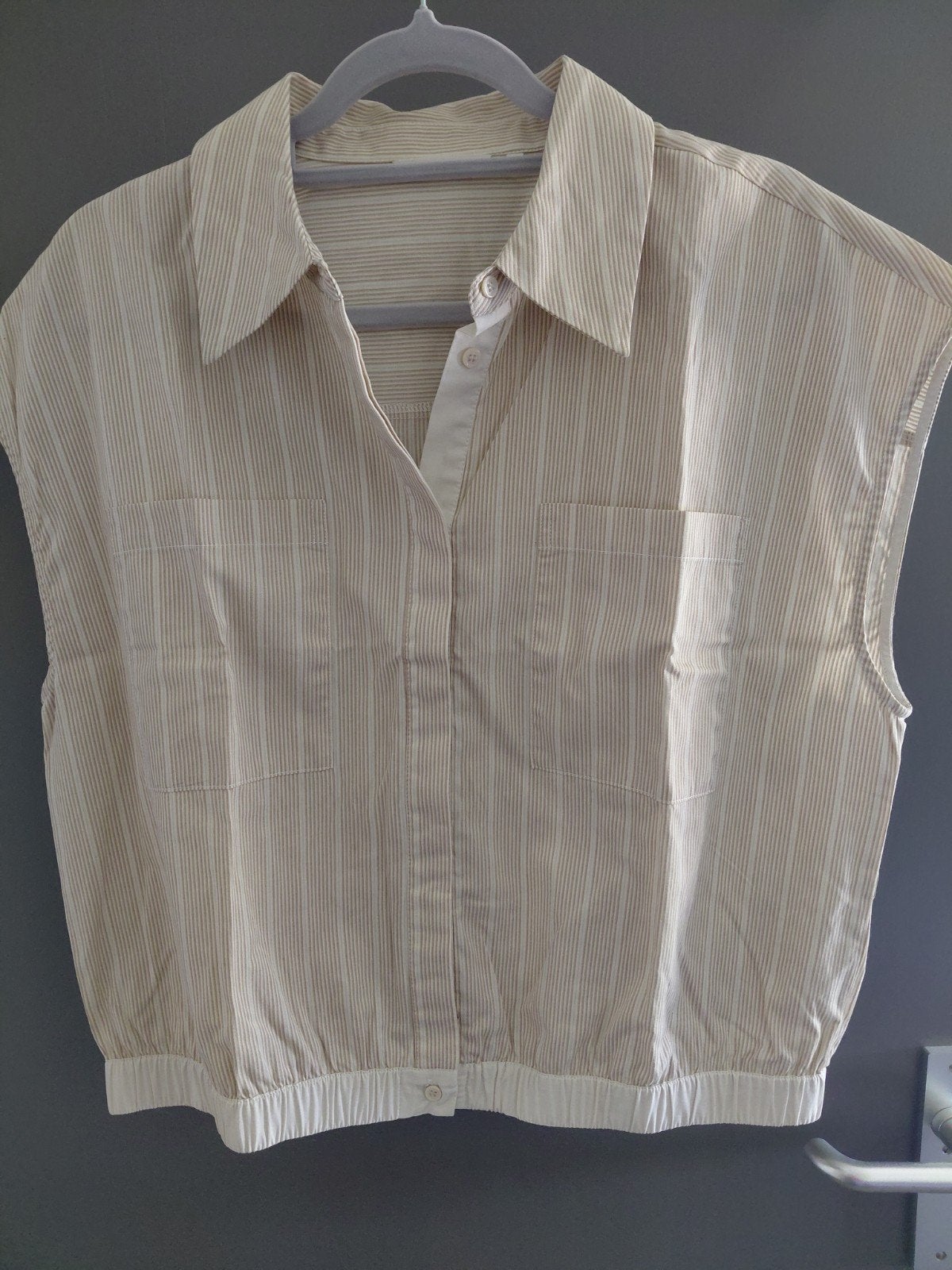 Gave top van YAYA, maat 42, Kleding | Dames, Tops, Beige, Maat 42/44 (L), Ophalen of Verzenden, Zo goed als nieuw