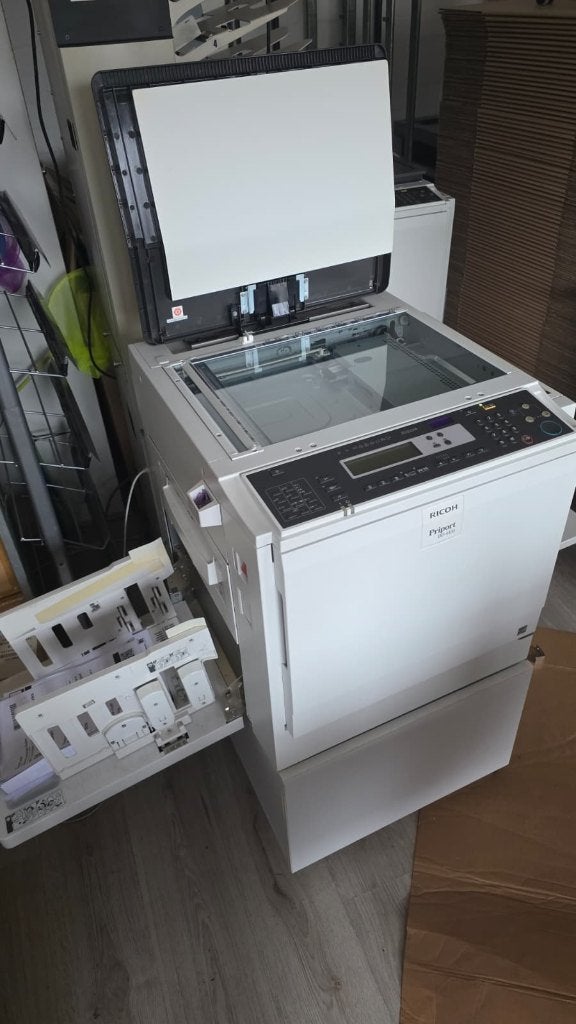 Ricoh Priport DD 4450(2 stuks!)+ HQ‑40 inkten & masterrollen, Ophalen, Gebruikt, Printer, Inkjetprinter