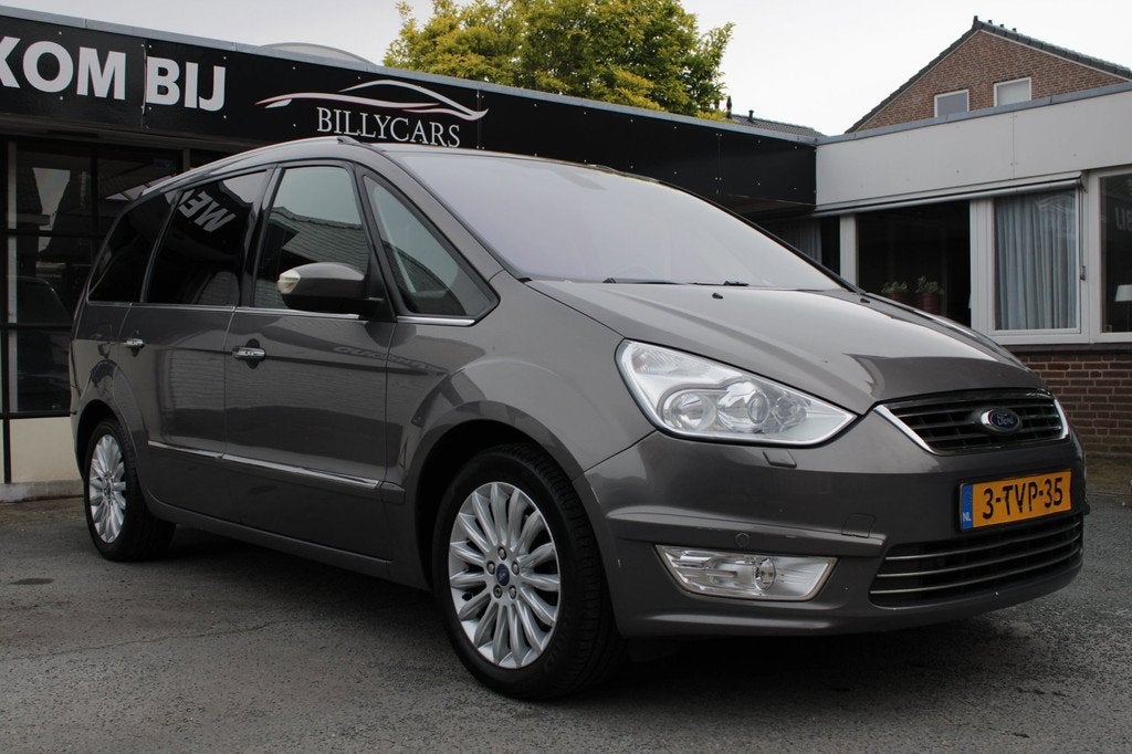 Ford Galaxy 1.6 SCTi Trend 7PERS |Pano| Airco|Cruise control, Auto's, Ford, Voorwielaandrijving, Stof, Gebruikt, Zwart