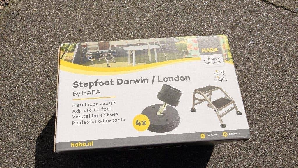 London / Darwin Stepfoot voetjes voor caravan opstapje, Caravans en Kamperen, Ophalen of Verzenden, Nieuw