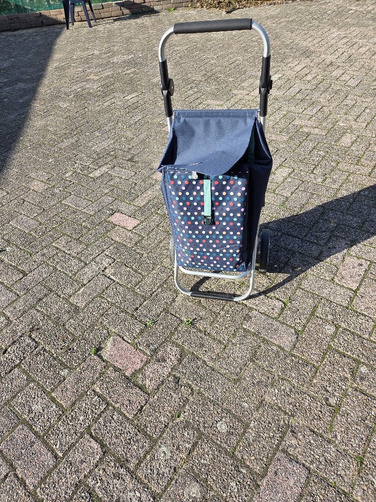 boodschappenwagentje, beagles, Wieltjes, 30 cm of meer, Blauw, Ophalen of Verzenden