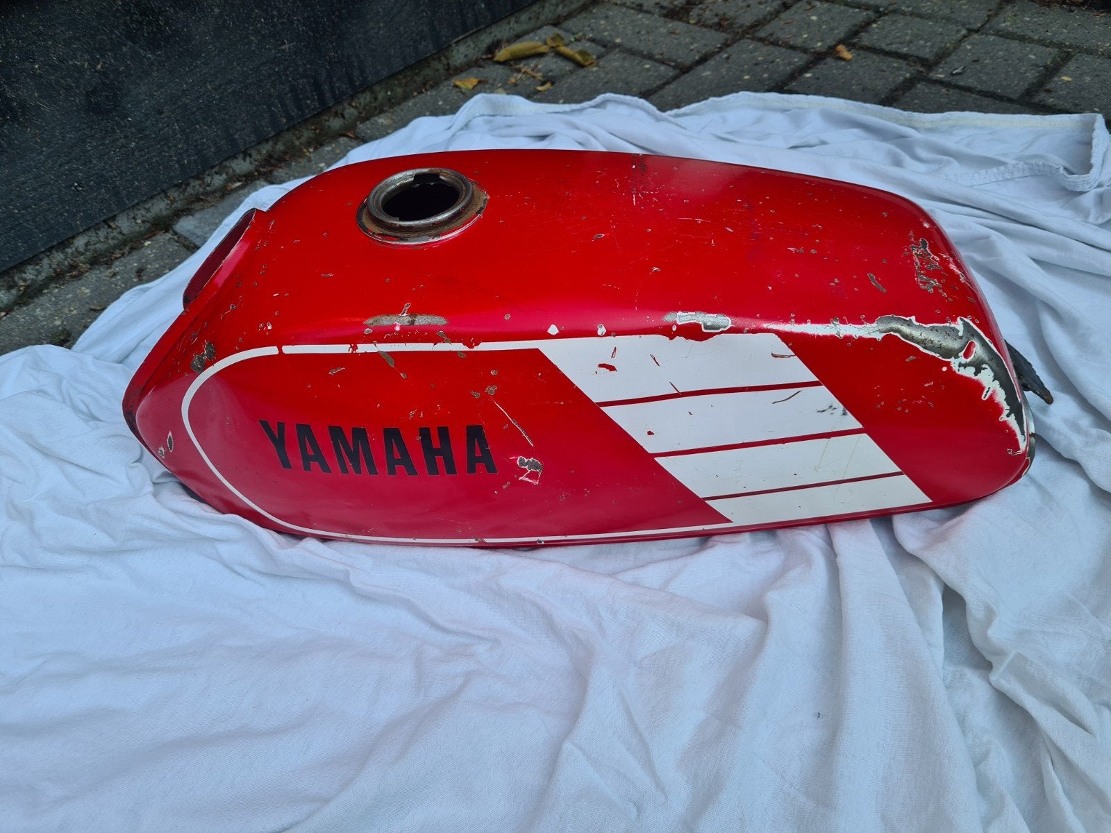 Yamaha fs1 tank 3E9, 2RU, Fietsen en Brommers, Brommeronderdelen | Oldtimers, Ophalen of Verzenden, Tank, Yamaha