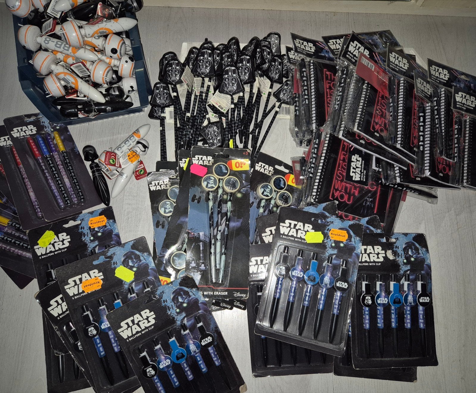 partij star wars schrijfwaren 50.00, Ophalen of Verzenden, Nieuw