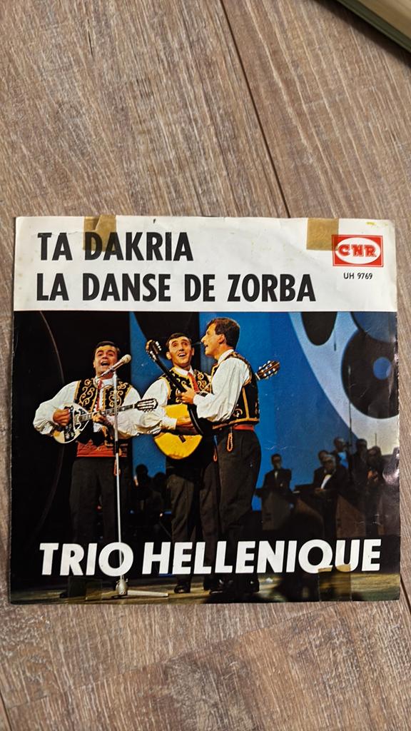 Trio Hellenique - Ta Dakria / La Danse De Zorba (Single), Gebruikt, Wereldmuziek, 7 inch, Single