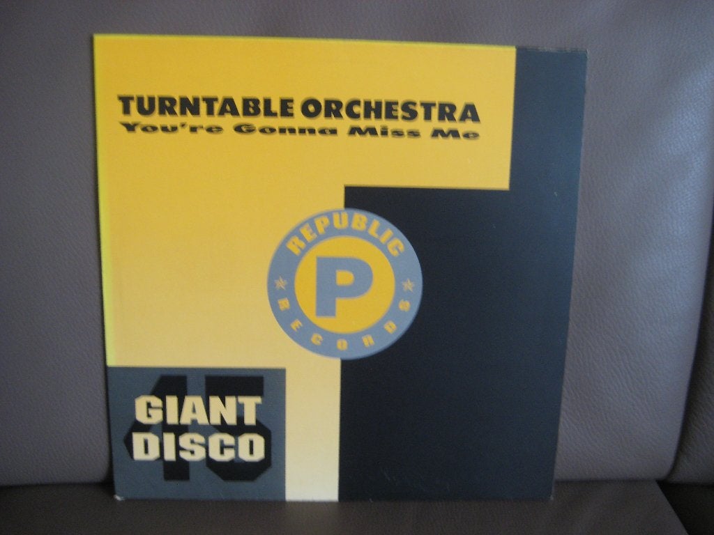 Turntable Orchestra – You're Gonna Miss Me, LP, Ophalen of Verzenden, Zo goed als nieuw, Disco
