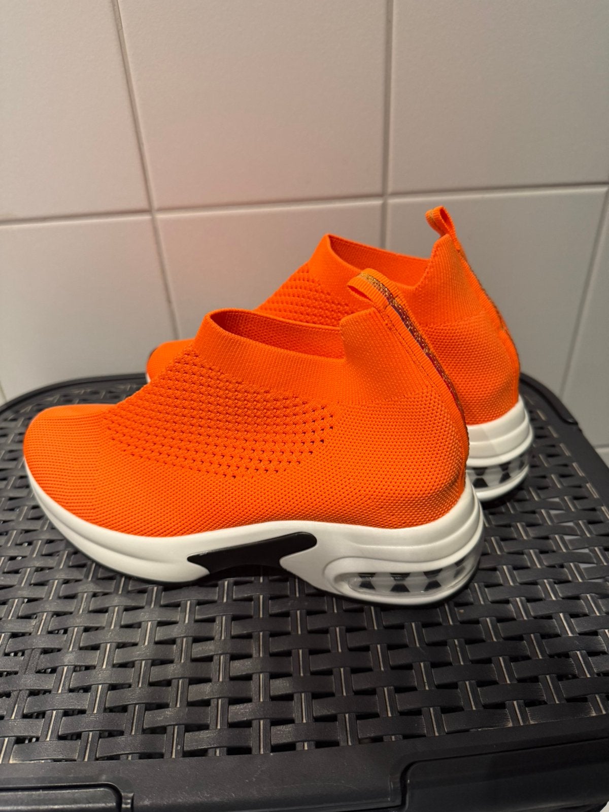 Oranje hoge schoen, Ophalen of Verzenden, Nieuw, Overige kleuren