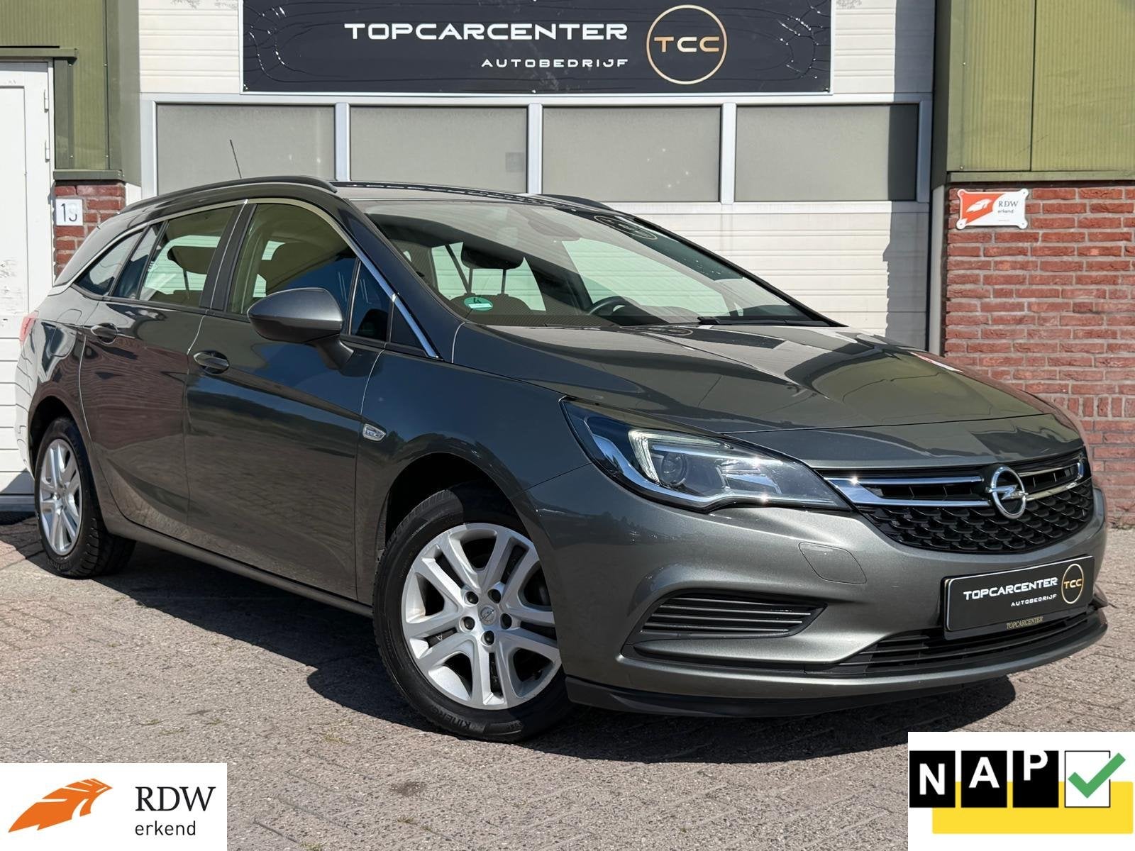 Opel Astra Sports Tourer 1.0 Busi+/AIRCO/TREKH/PARKS/APK/NAP, Auto's, Gebruikt, Euro 6, 1178 kg, 620 kg