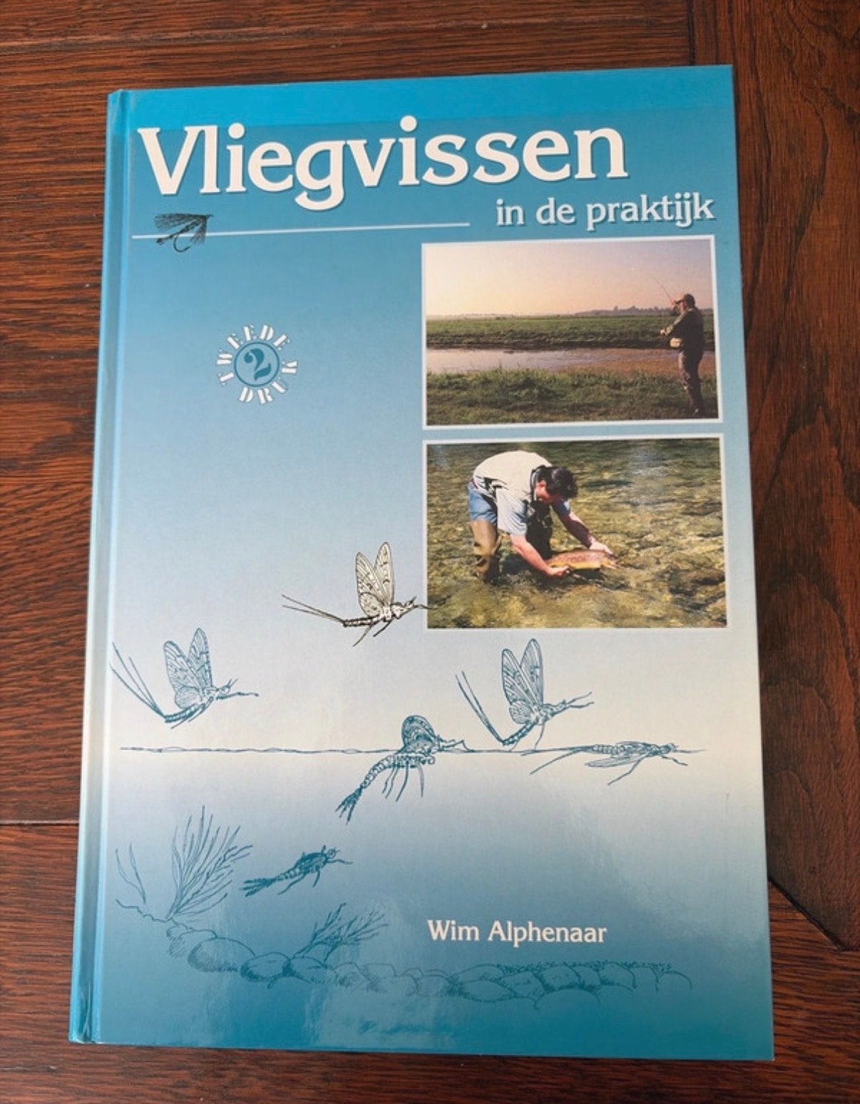 Vliegvissen in de praktijk - Wim Alphenaar, Boeken, Ophalen, Zo goed als nieuw, Watersport en Hengelsport
