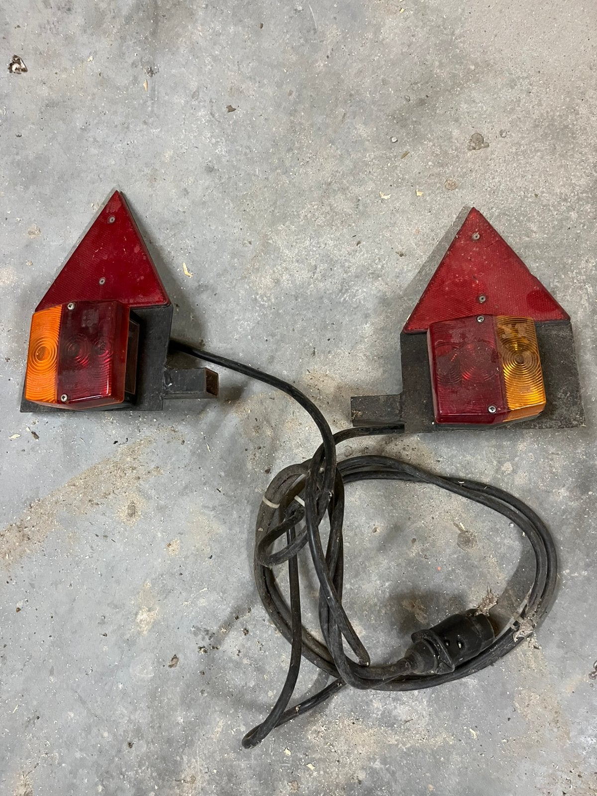 Flexibele aanhanger verlichting 7 polig, Ophalen of Verzenden, Zo goed als nieuw