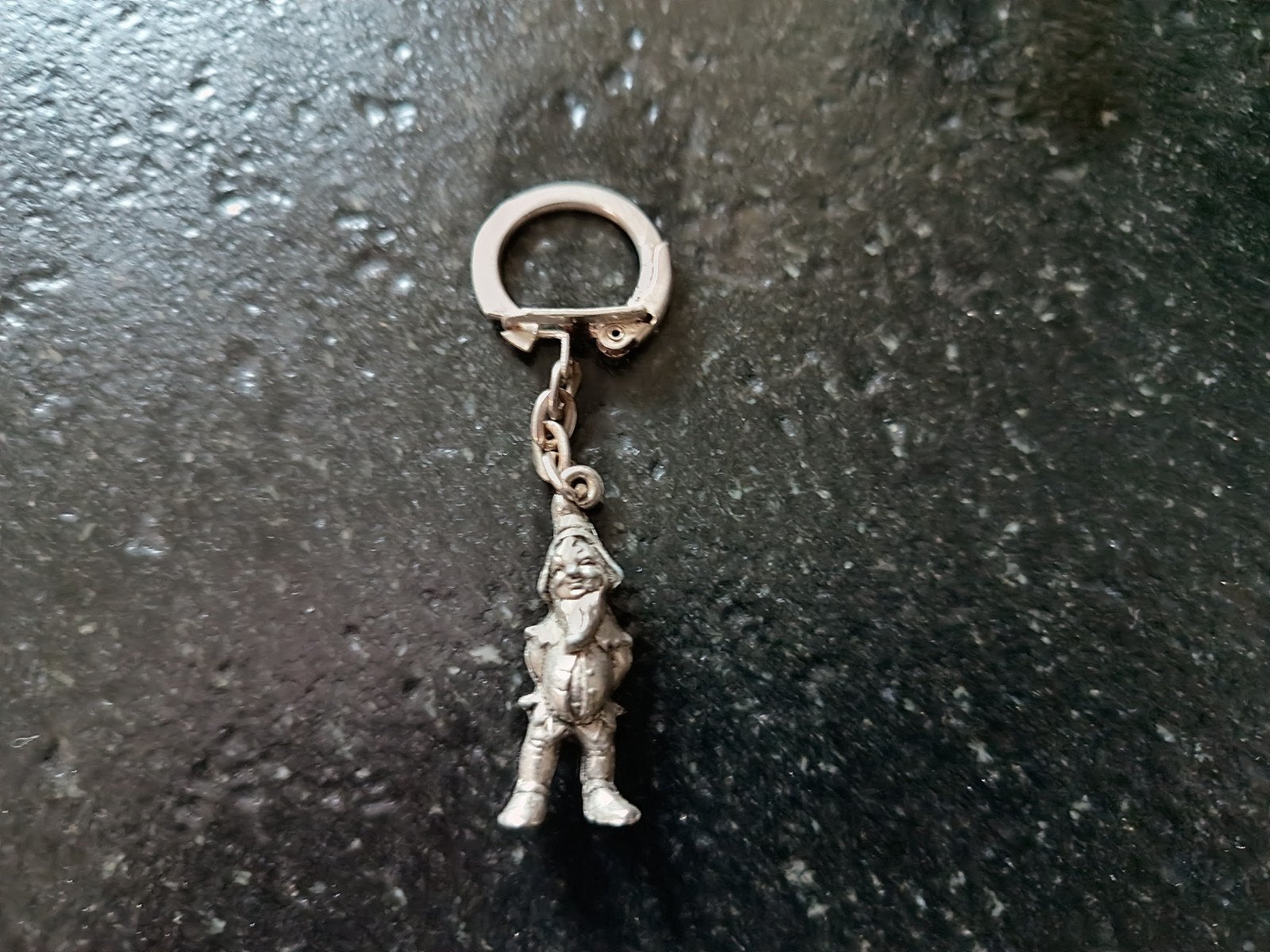 vintage Efteling kabouter sleutelhanger, Ophalen, Zo goed als nieuw, Beeldje of Poppetje