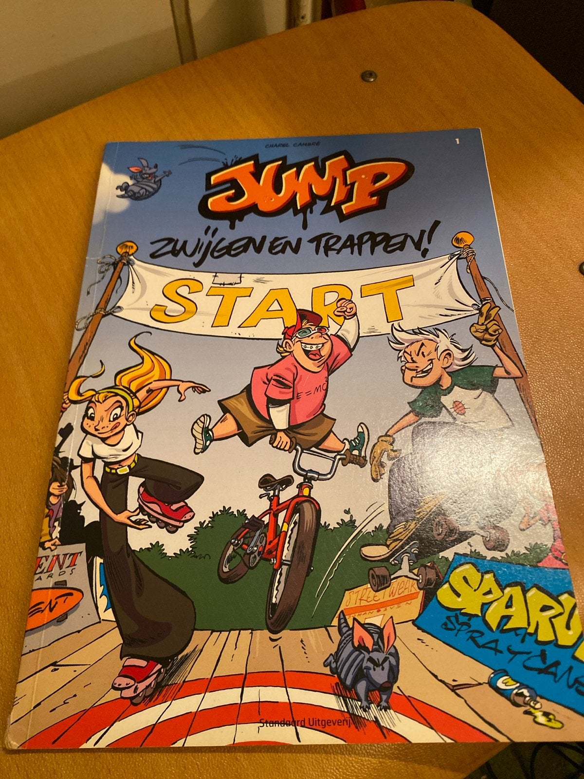 Jump: Zwijgen en Trappen! - Stripboek, Eén stripboek, Ophalen of Verzenden, Gelezen