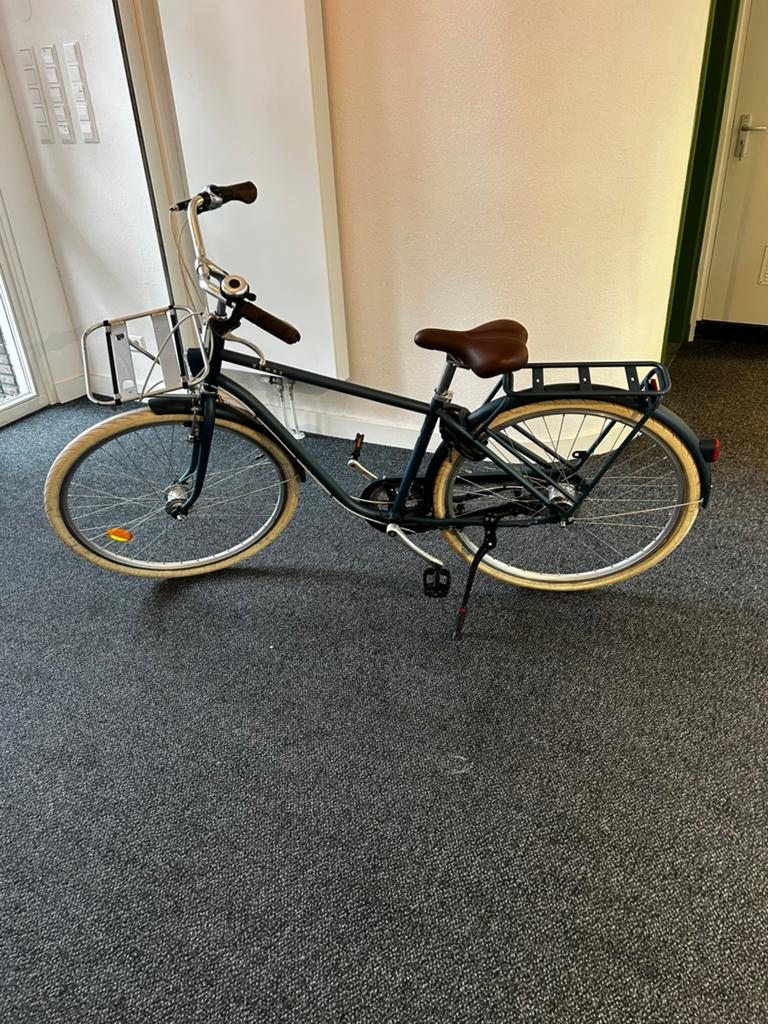 Decathlon elops 540 stadsfiets, Versnellingen, Minder dan 49 cm, Zo goed als nieuw, Trommelrem