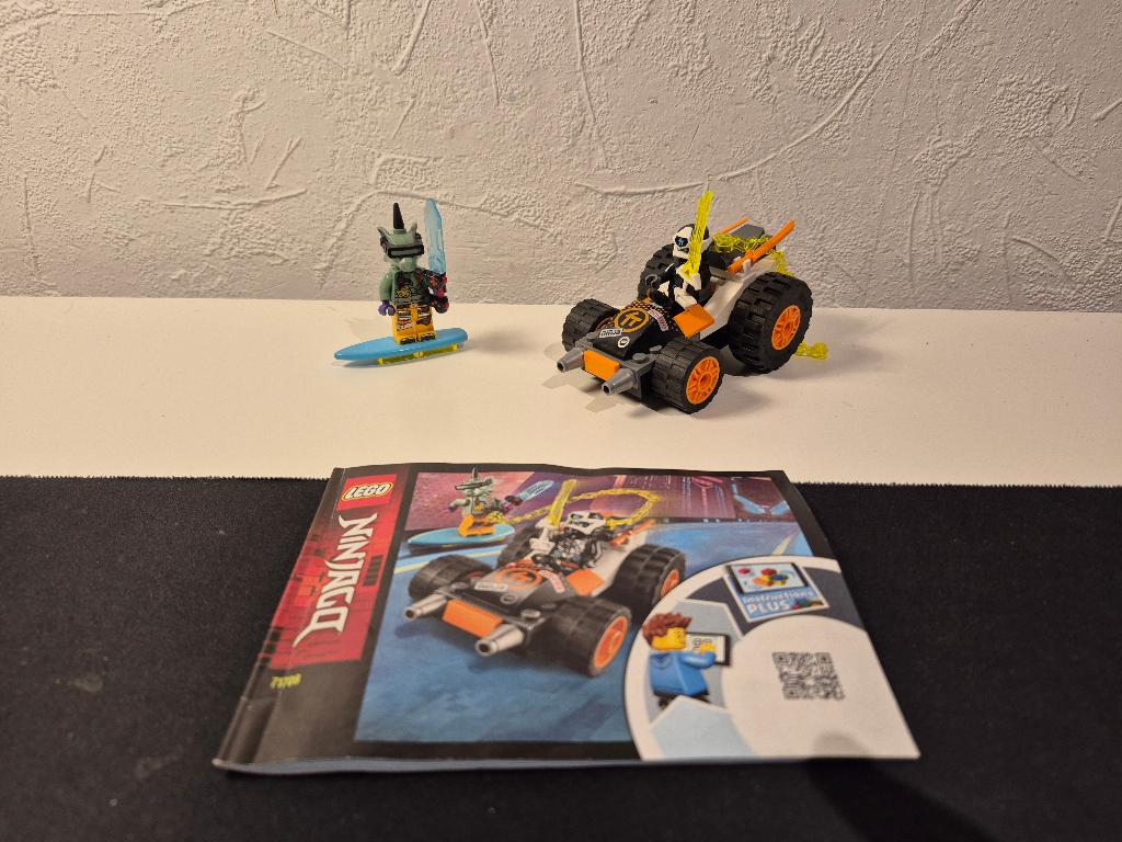Lego Ninjago 71706 Cole's Speeder Car, Gebruikt, Lego, Ophalen of Verzenden, Compleet