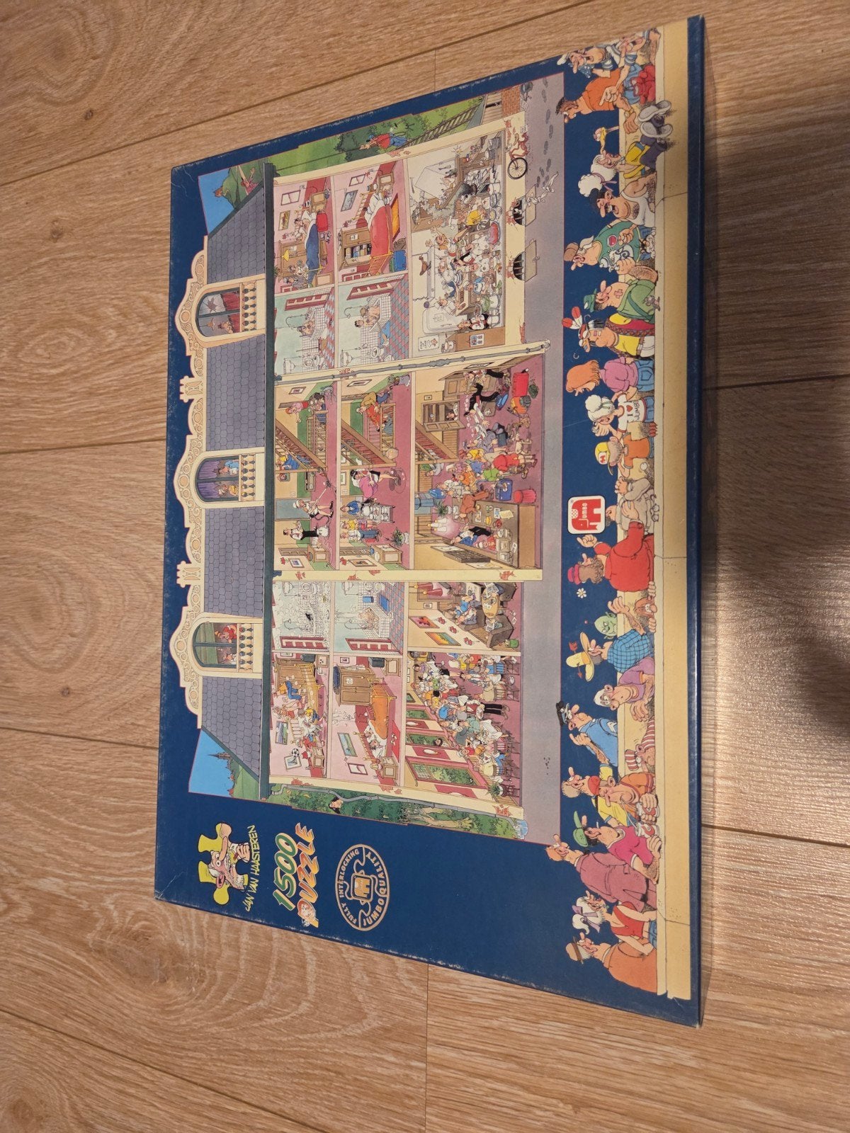 Jan van Haasteren Puzzel Hotel 1500 stukjes, Ophalen of Verzenden, 500 t/m 1500 stukjes, Gebruikt, Legpuzzel