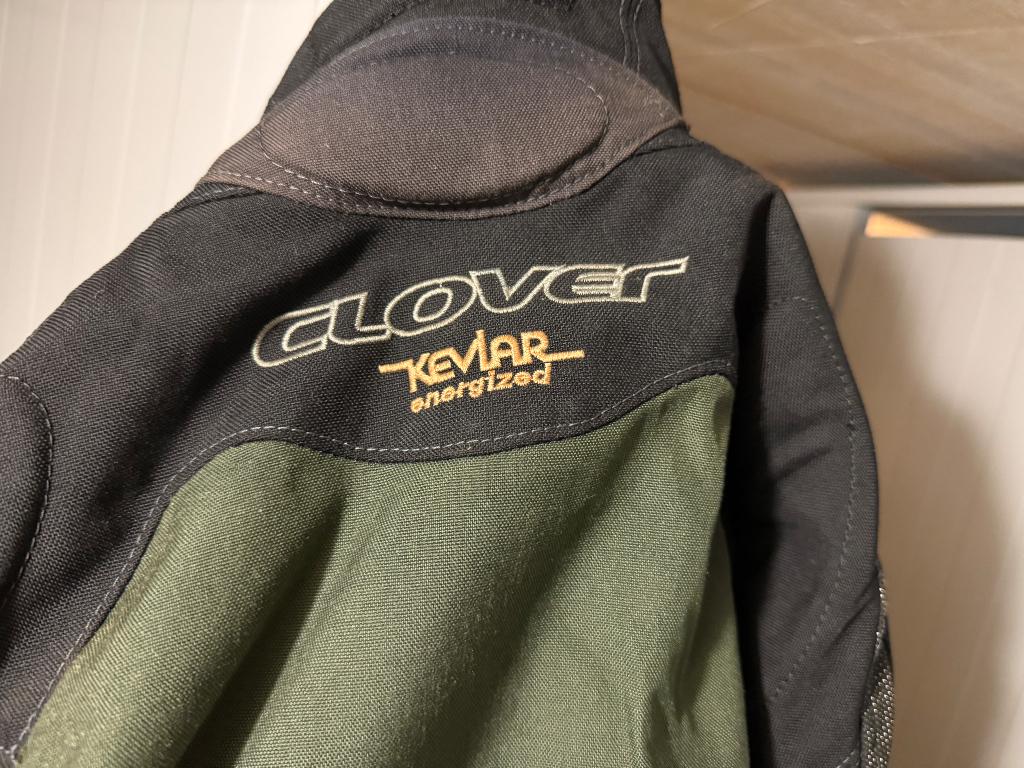 Clover motorjas XL, Motoren, Jas | textiel, Heren, Tweedehands, Ophalen