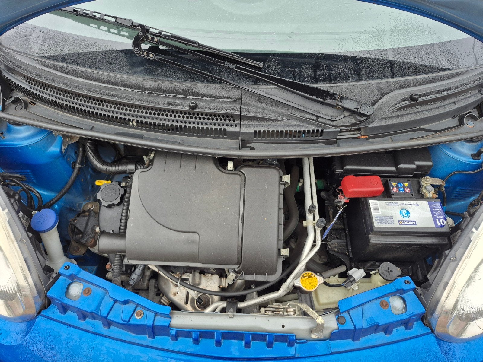Citroën C1 1.0 3-DRS 2009 Blauw, Auto's, Voorwielaandrijving, Stof, C1, 68 pk
