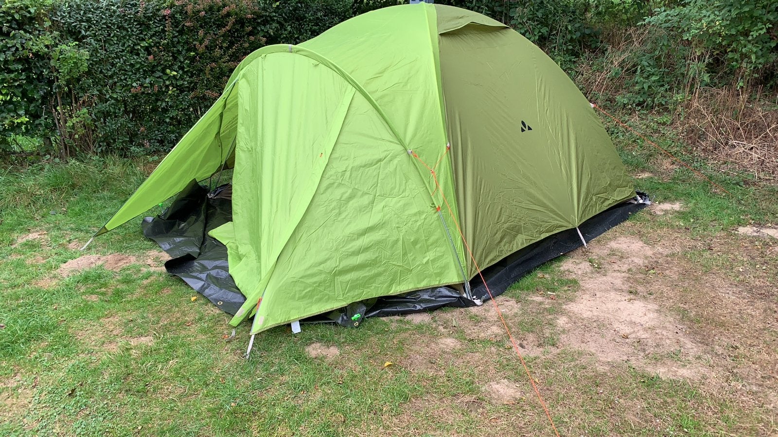 Vaude Campo Grande XT 4P tent - Zo goed als nieuw, Caravans en Kamperen, Ophalen of Verzenden, Zo goed als nieuw, Tot en met 3