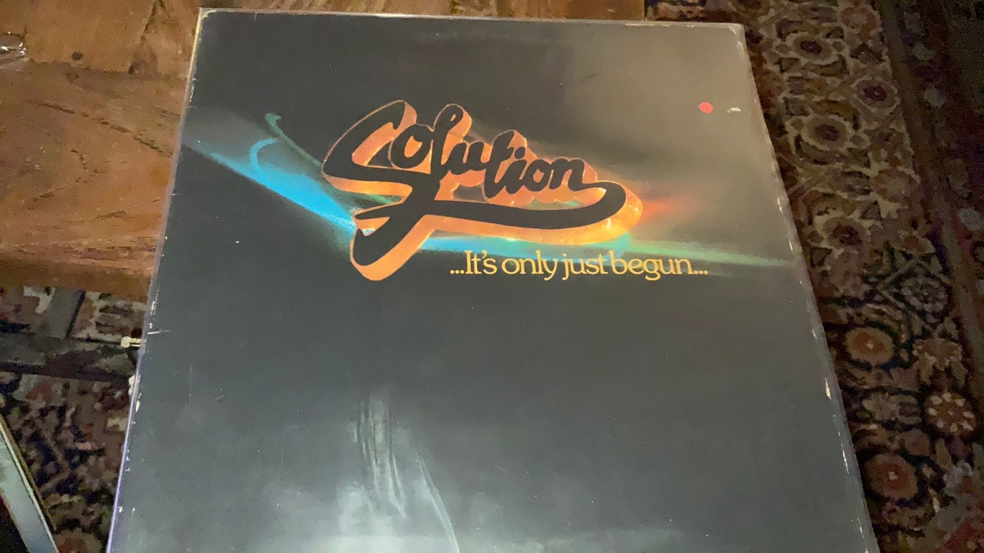 Solution. It’s only just begun, Cd's en Dvd's, Vinyl | Rock, Ophalen of Verzenden, Zo goed als nieuw, Overige formaten, Poprock