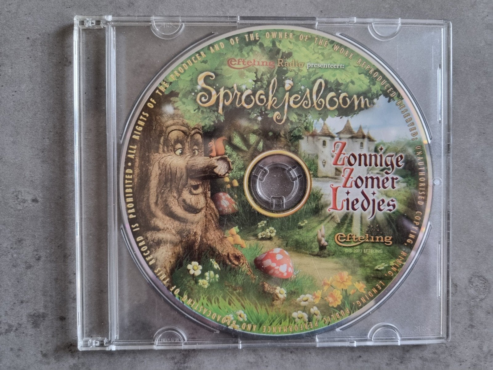 Orig,CD,Efteling,SPROOKJESBOOM"ZONNIGE ZOMERLIEDJES",Igst!, Tot 2 jaar, Ophalen of Verzenden, Zo goed als nieuw, Muziek