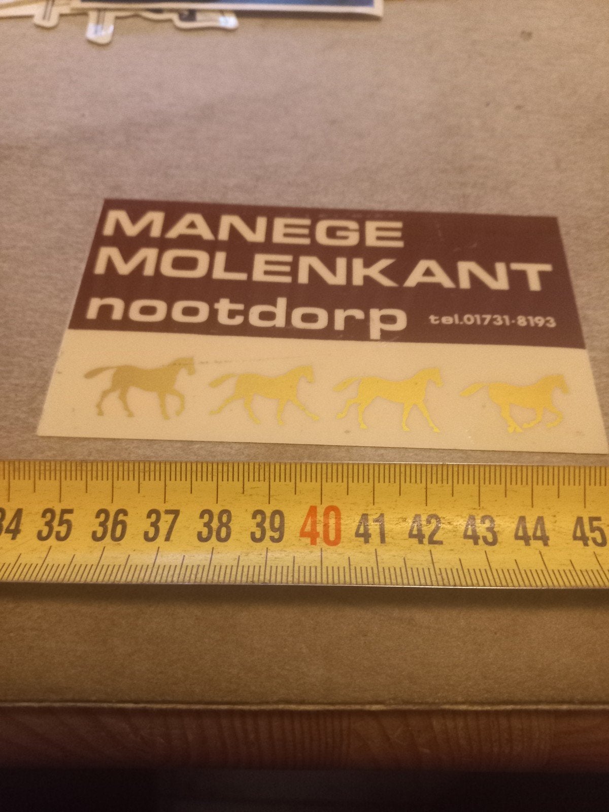 manege molenkant Nootdorp, Ophalen of Verzenden